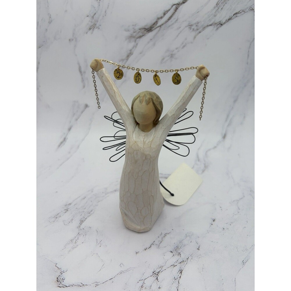 2015 Willow Tree Demdaco Susan Lordi Christmas Angel Ornament With Box